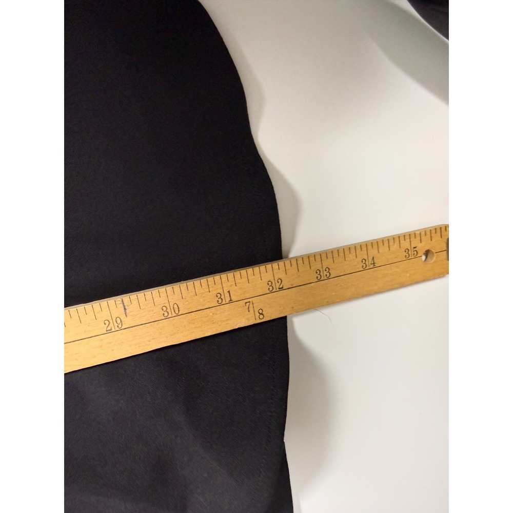 Simply Vera Vera Wang Little Black Dress Ruffle Strap Peplum Dress XL NWT - Picture 8 of 12